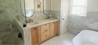 kansas city remodeling services J&M bathroom remodel